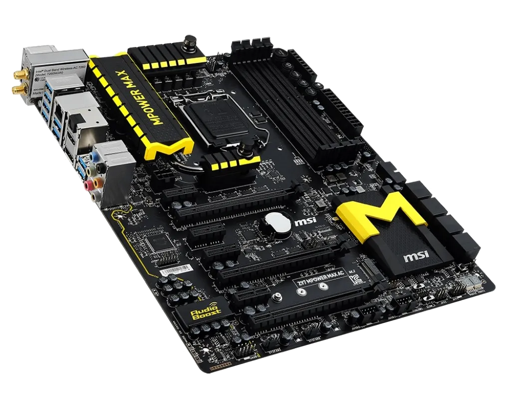 Ремонт материнских плат MSI Z97 MPOWER MAX AC в сервисном центре FIX-MSI